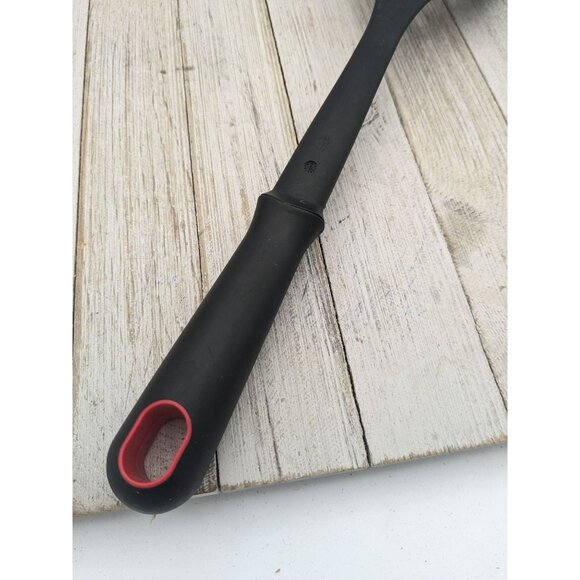 Vintage T-Fal Nylon Slotted Spatula Kitchen Utensil Black 13 3/4" Tfal - Picture 6 of 8